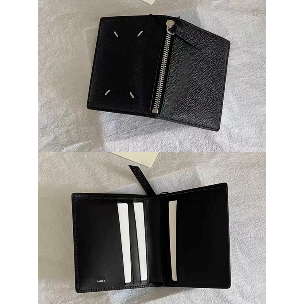 Maison Margiela Four-Stitch Leather Card Holder & Wallet (All Types)