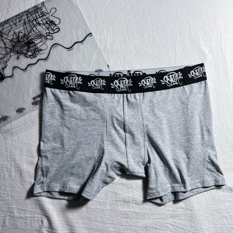 Syna World 3 Pack Boxer Briefs - Black/ Grey/ White