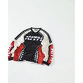 Kith Moto Mesh Long Sleeve Donovan Tee - Black