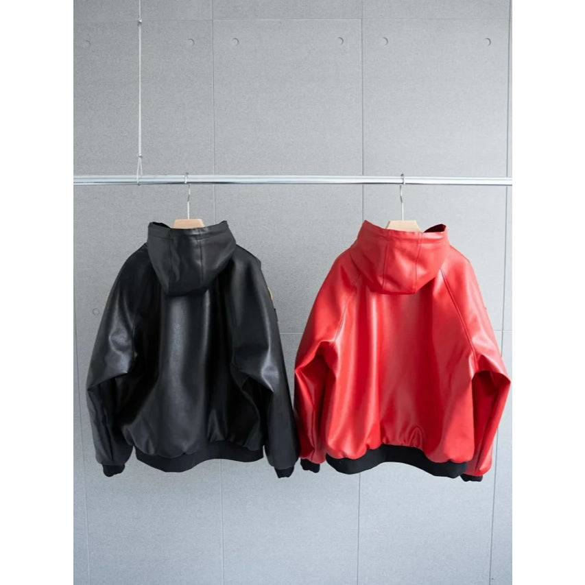 Supreme Vanson Leathers Hooded Work Jacket