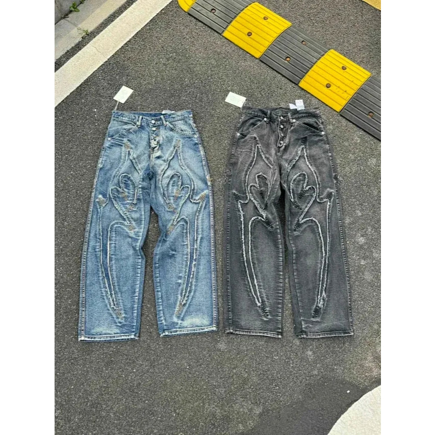 Thug Club Tribal Denim Pants 24FW