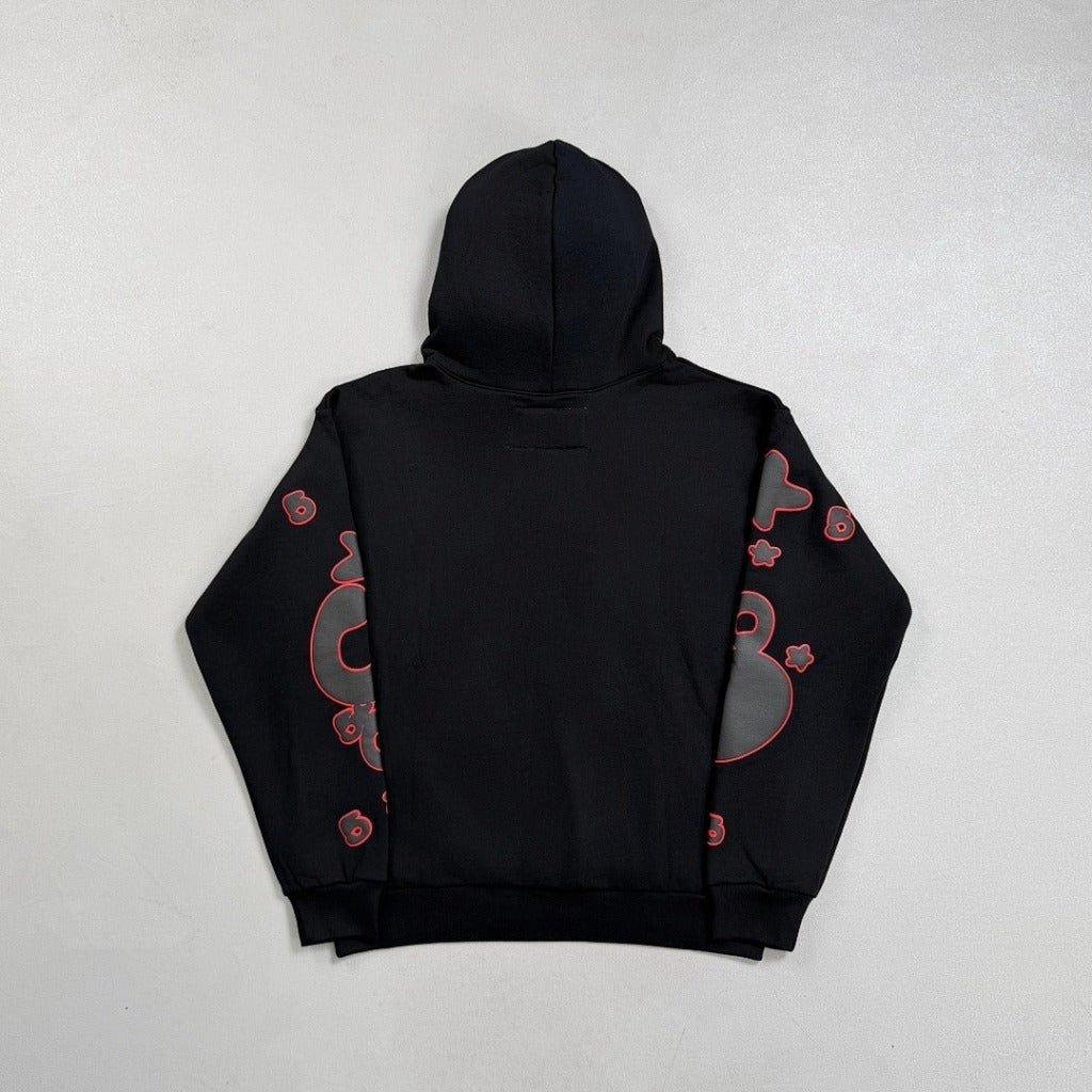 Sp5der Beluga Outline Hoodie