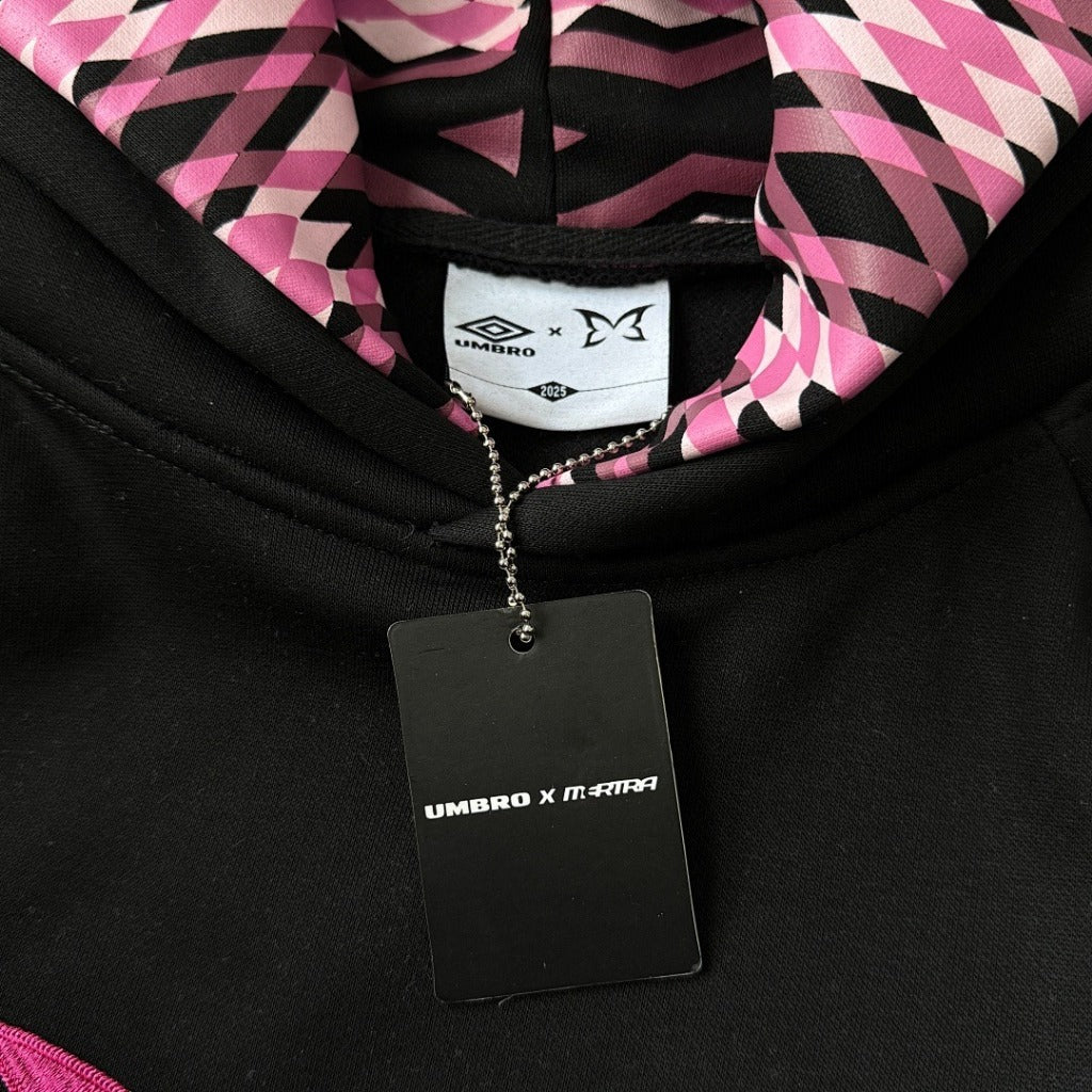 MERTRA x Umbro Warm Up Double Hood - Jacket/ Pants/ Set - Grey & Black