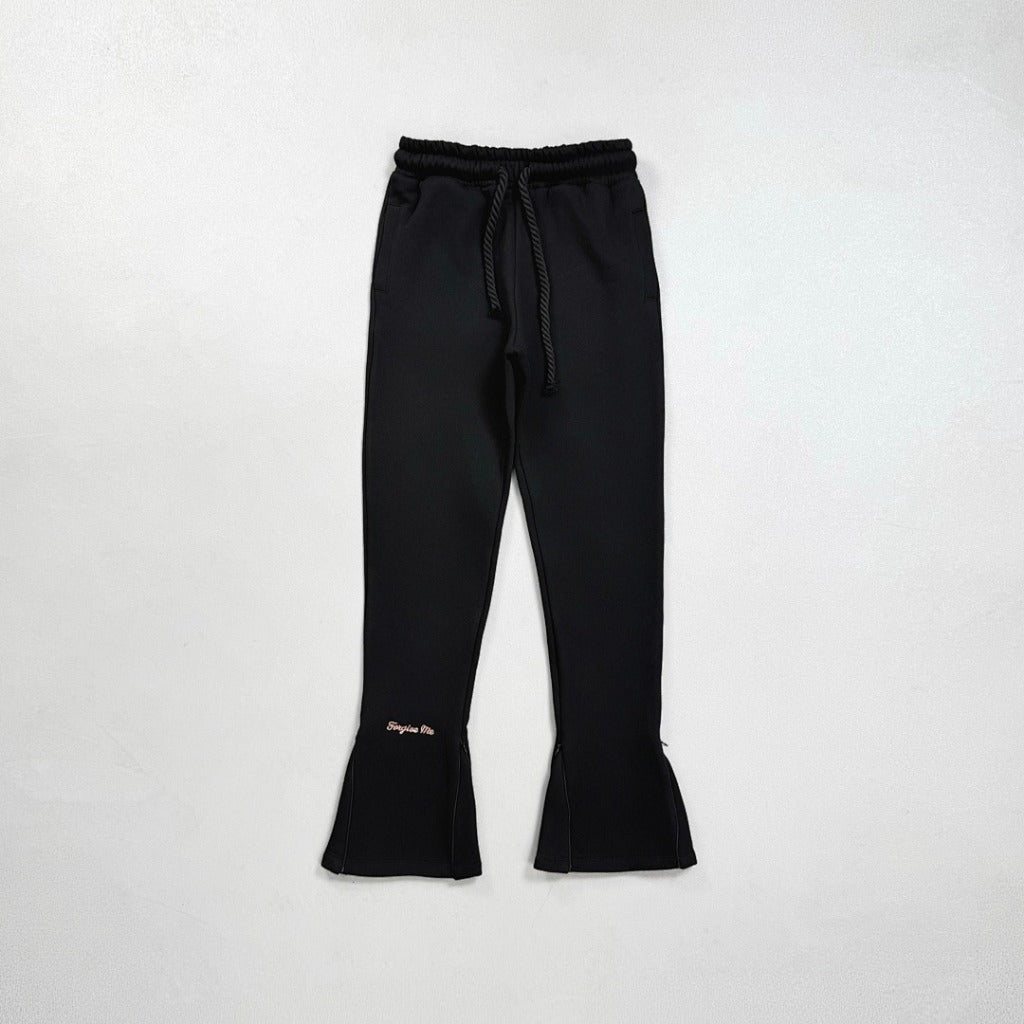 Syna World Syna Logo Tracksuit - Black/Rose Gold (Can't Rush Greatness)