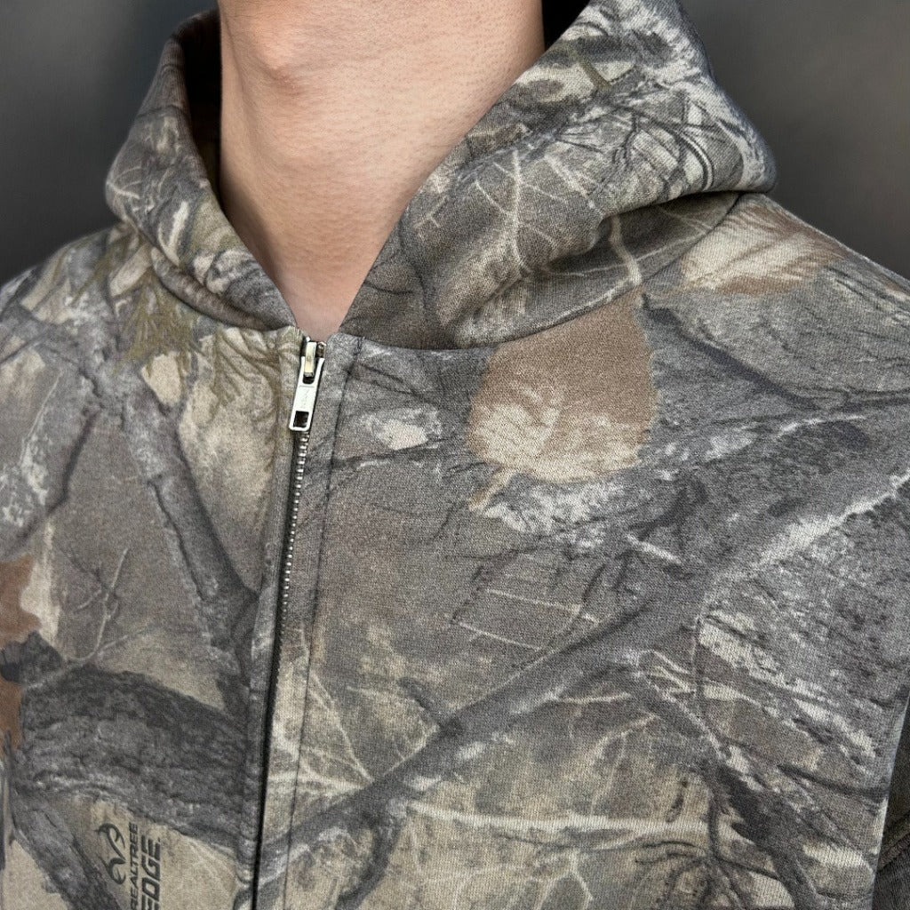 AKIMBO ZIP-UP HOODIE - REALTREE CAMO
