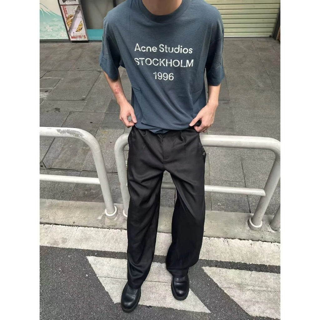Stockholm 1996 Logo Short Sleeve Shirt - Relaxed Fit [All Colors] - ACN STDs