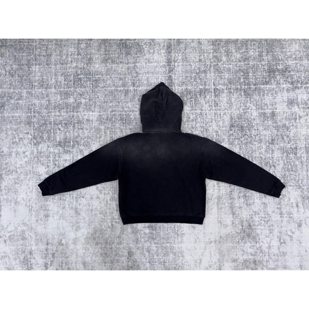 NO/FAITH STUDIOS - SPLIT ZIP JACKET USED BLACK