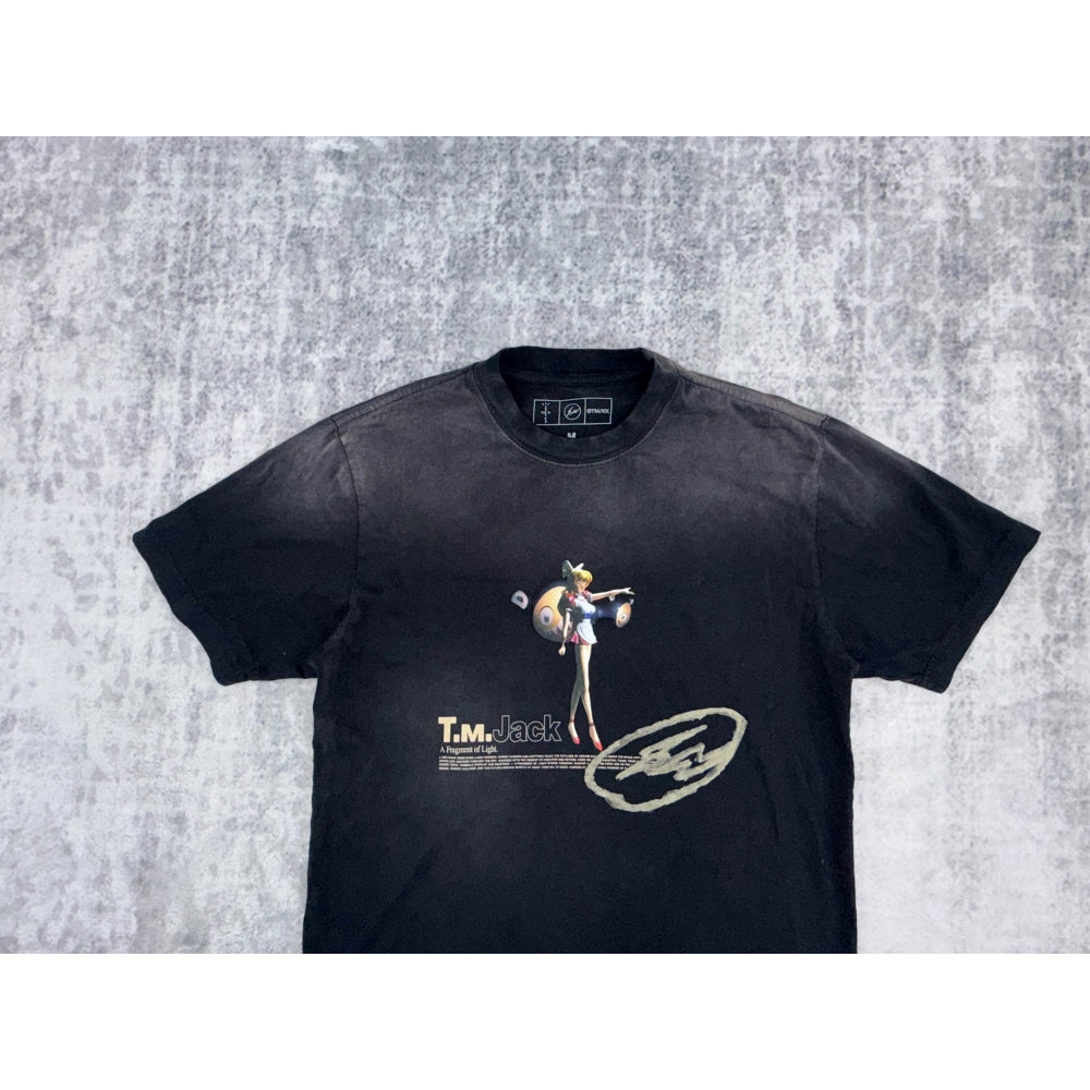 Travis Scott Cactus Jack x Fragment x Takashi Murakami Tokyo Jack Tee "Black"