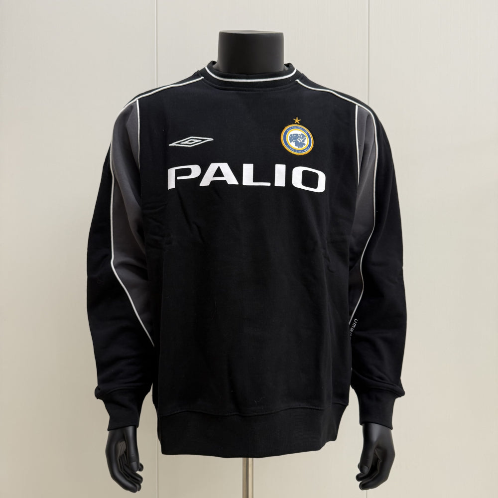 Palace. x Umbro Warm Up Crewneck [White/Black/Navy]