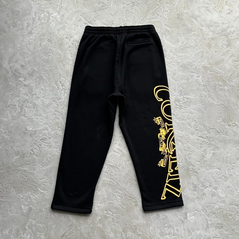 Superior Royale Zip Hoodie/Pants [BLACK YELLOW/HONEY BLACKS] - Corteiz