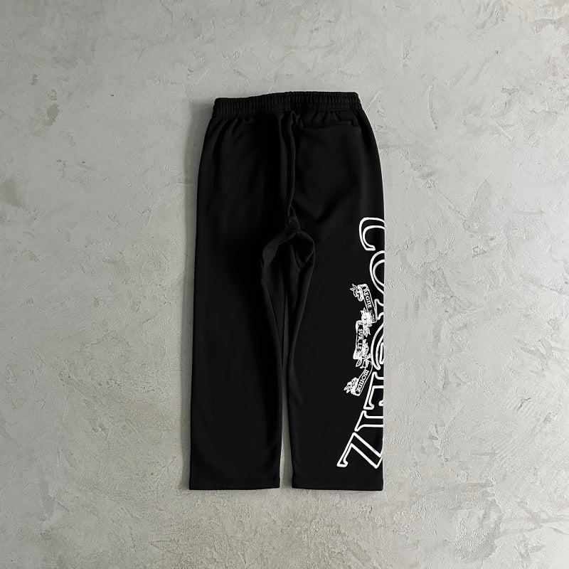 Superior Royale Zip Hoodie/Pants [BLACK] - Corteiz.RTW