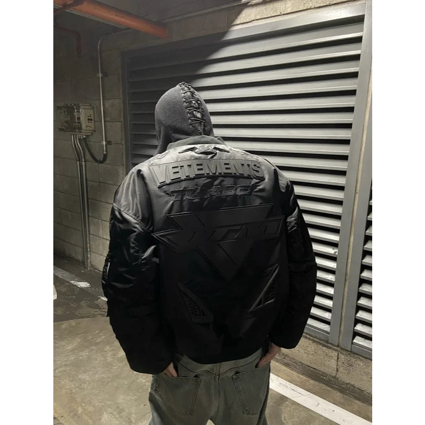 VTMNTS - Blackout Racing bomber jacket