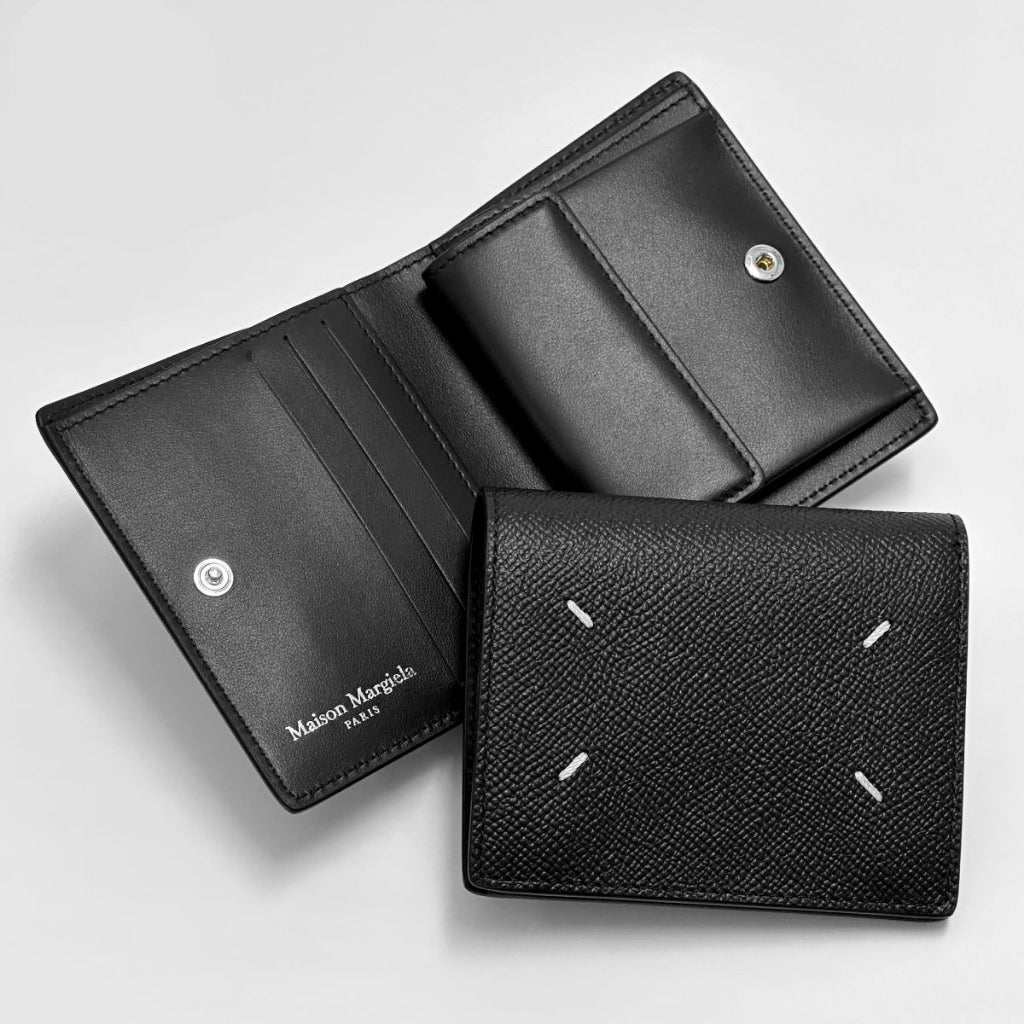 Maison Margiela Four-Stitch Leather Card Holder & Wallet (All Types)