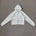 mertra - Camo Zip Hoodie [White]