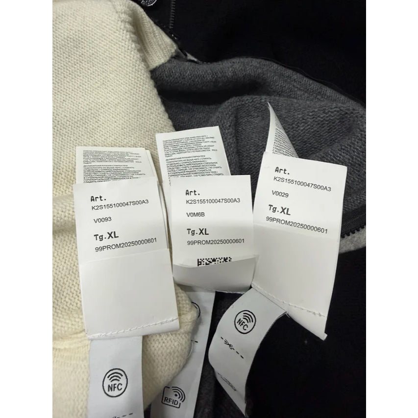 Soft Knit Cardigan With Button-Up Front And Signature Patch - STN ISLND