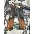 Acne Studios 2010M Heart Buckle Belt Jeans [3D Trompe L'oeil]