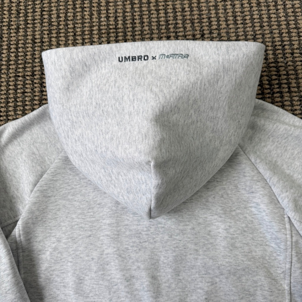 MERTRA x Umbro Warm Up Double Hood (Grey & Black)