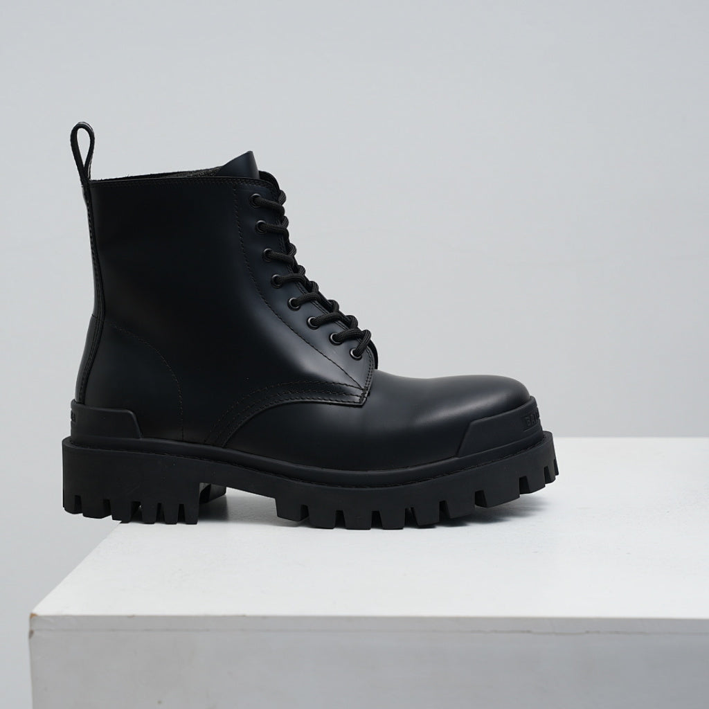 Strike 20mm Lace Up Boots - Balenciaga