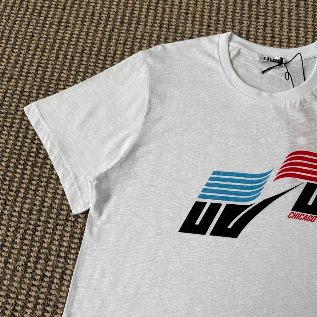 UVU  Marathon T-Shirt - White - Chicago '25 collection
