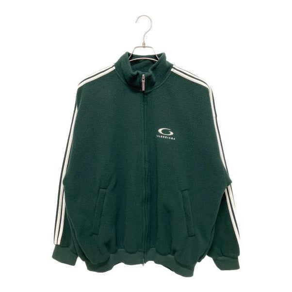 Men Loop Sport Icon Flece Zip Up Jacket - BLC - Green