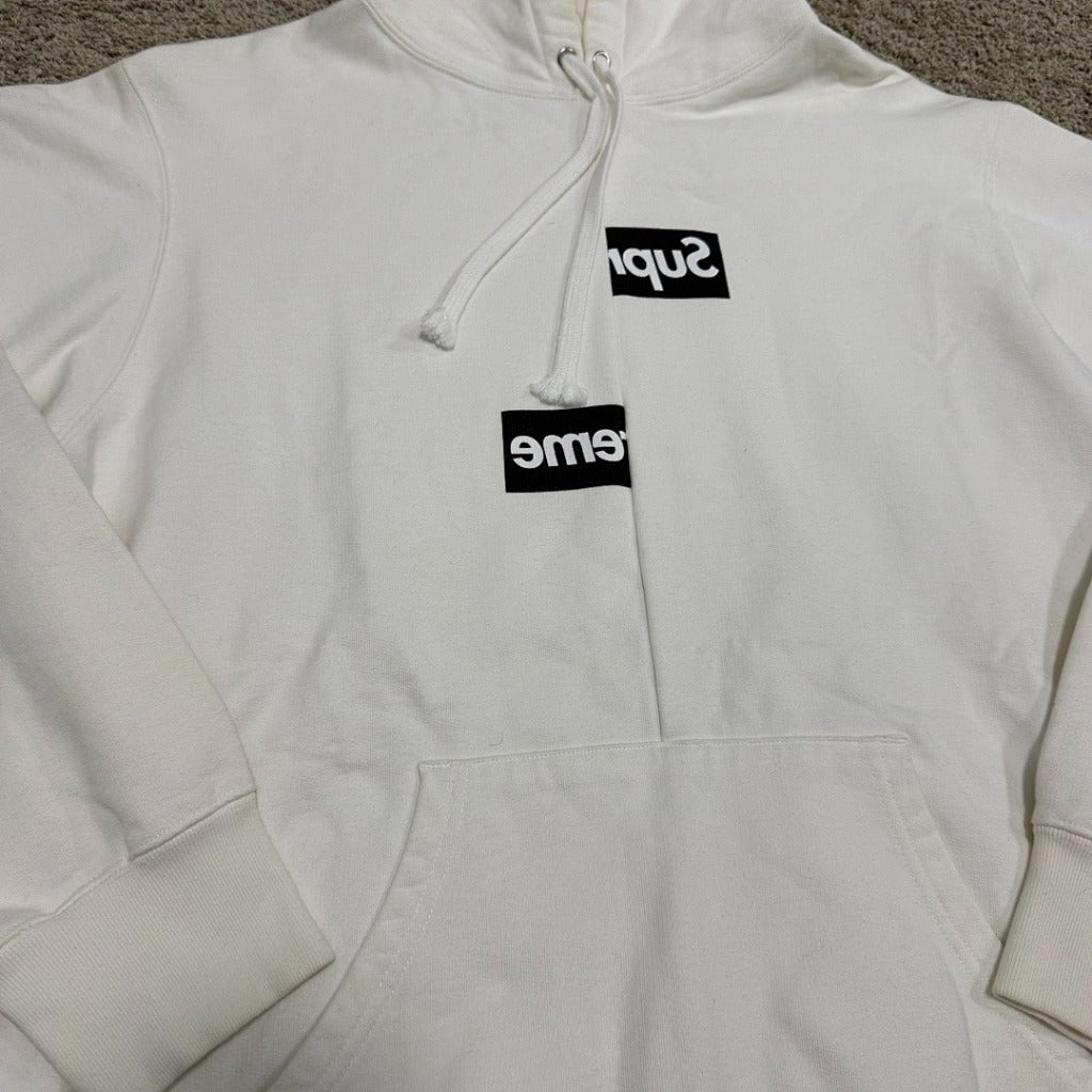 CDG Split Logo Hoodie - Supreme