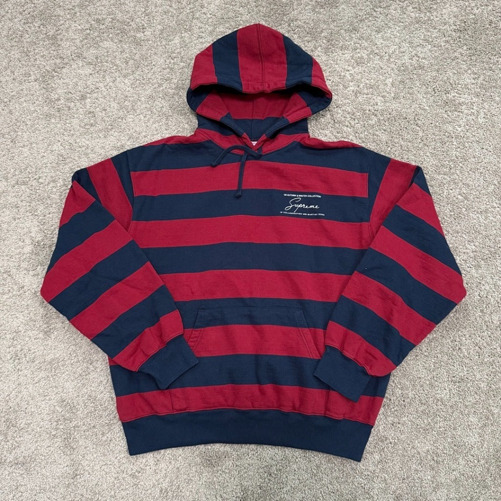 Martine Rose Hooded Sweatshirt Stripe - Supreme