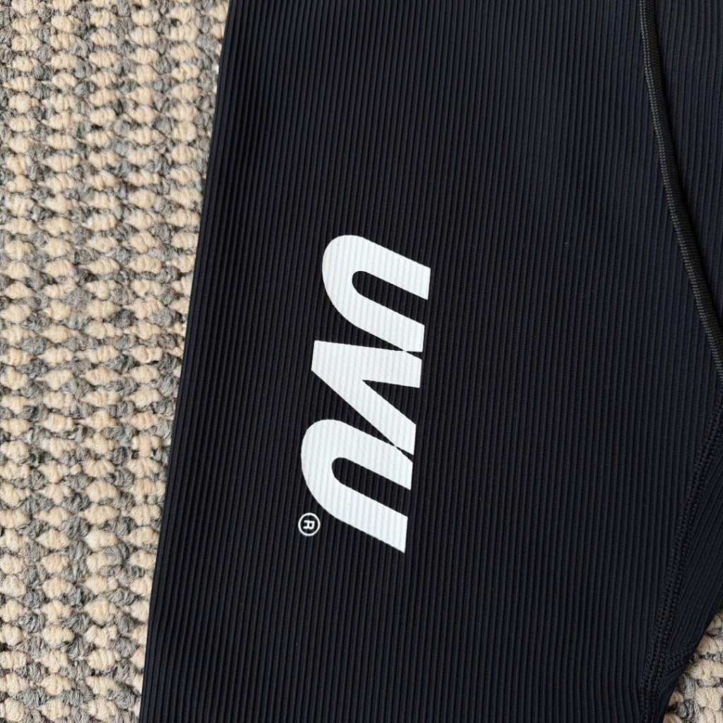 UVU RUNNING - Performance Half Tights V2 2.0 (Black/Red/Yellow/Valencia Run)