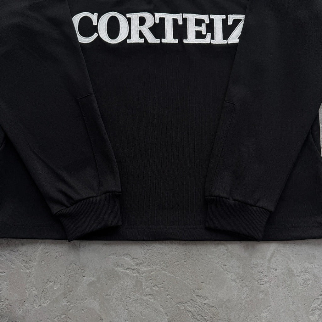 PANELED RUGBY [BLACK] - Corteiz