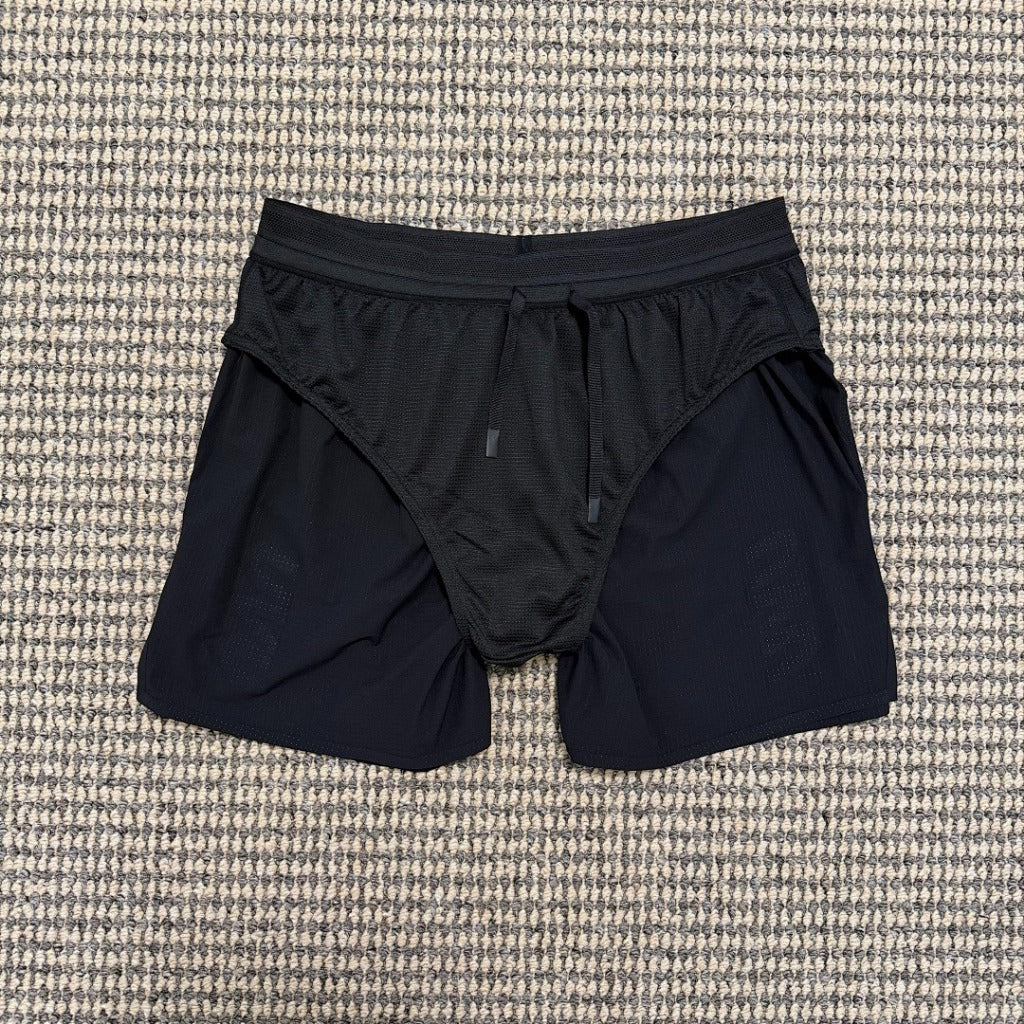 UVU Split Shorts - [Black/Grey]