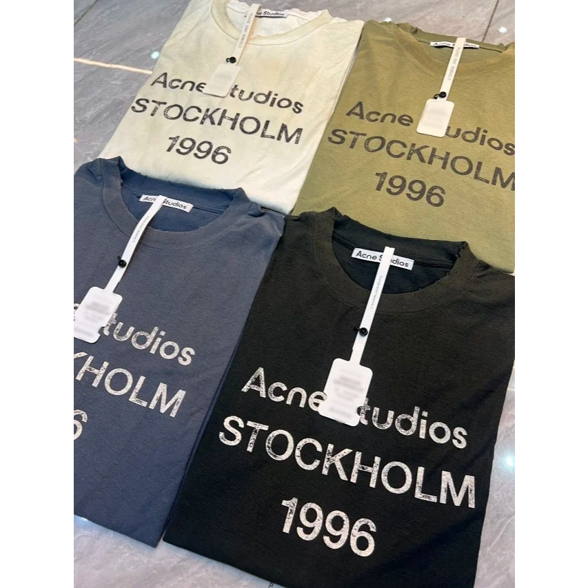 Stockholm 1996 Logo Long Sleeve Shirt - Relaxed Fit [All Colors] - ACN STD