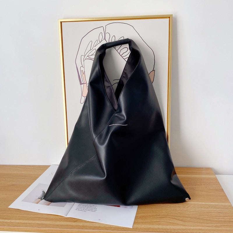 Maison Margiela MM6 Classic Japanese Tote Bag 'Black' [Leather/Mesh]