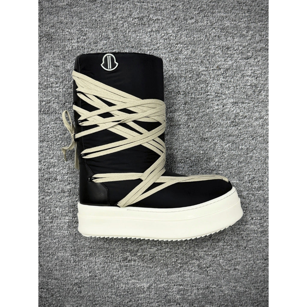 Monc Genius x Rick Owens Bigrocks Snow Boots