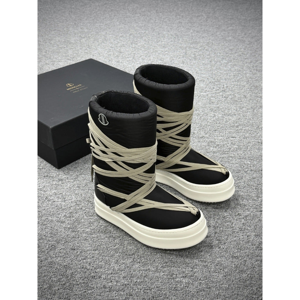 Monc Genius x Rick Owens Bigrocks Snow Boots