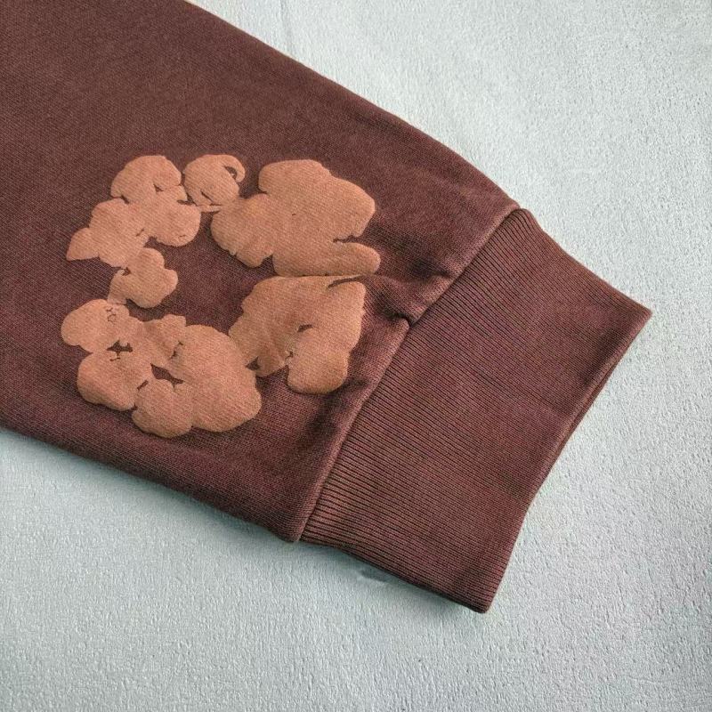 Denim Tears - Mono Cotton Wreath Hoodie [Brown]