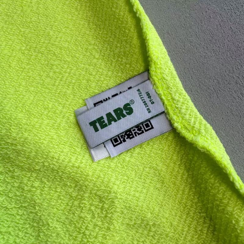 Denim Tears - Mono Cotton Wreath Hoodie [Neon Green]