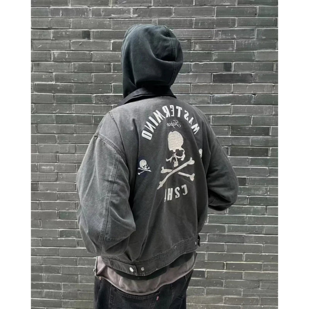 Mastermind Japan x C2H4 Mechanist Work Jacket in Volcanic Gre