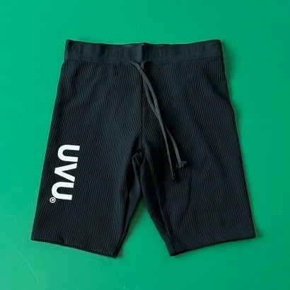 UVU RUNNING - Performance Half Tights (Black/Dark Grey/Blue)