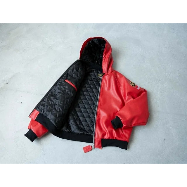 Supreme Vanson Leathers Hooded Work Jacket