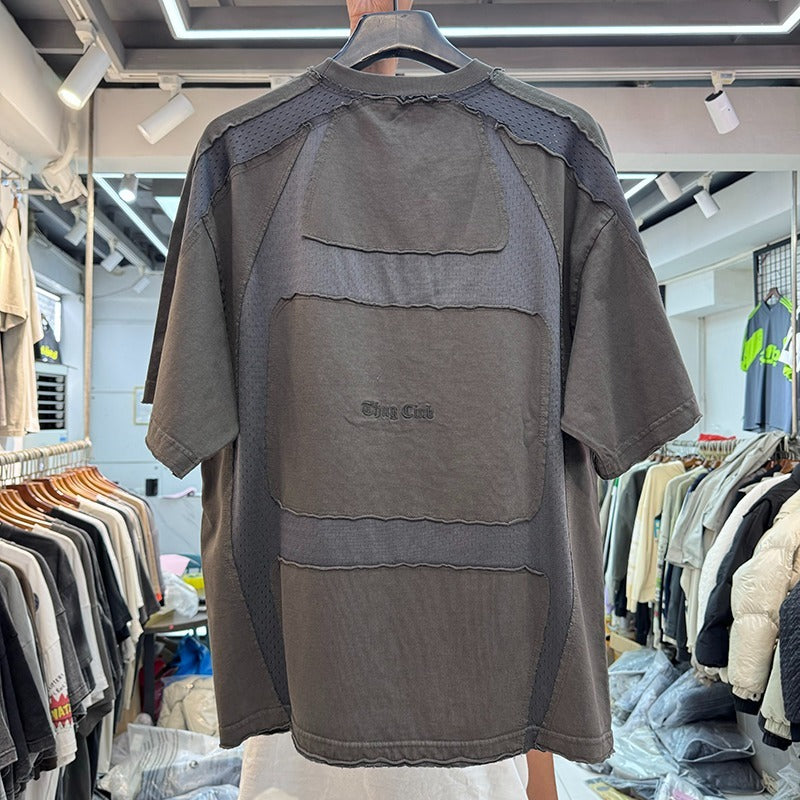 Thug Club Mesh Patchwork Tee