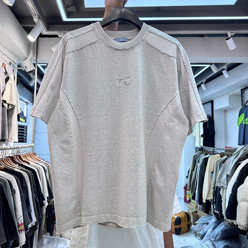 Thug Club Mesh Patchwork Tee