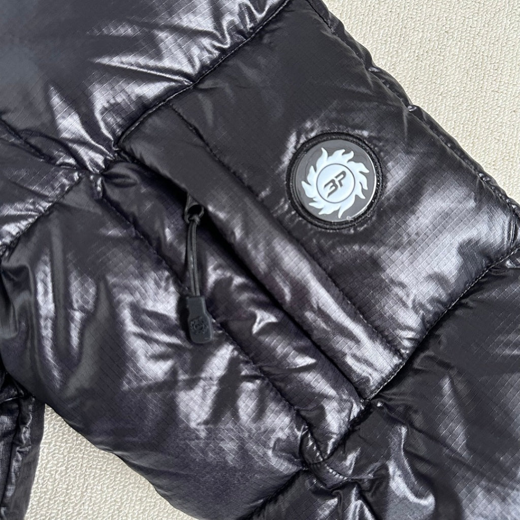 Broken Planet Puffer Jacket [SNOW CAMO/BLACK/SKY BLUE]