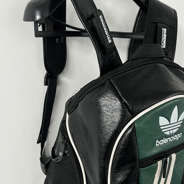 BAL X AD LARGE LEATHER BACKPACK 23SS
