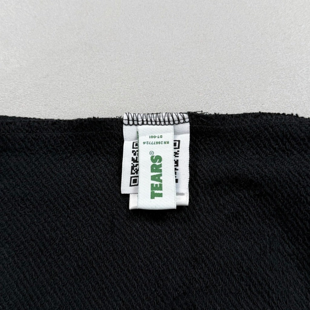 Denim Tears x Corteiz - Black Cotton Wreath Zip-Up Hoodie / Pants / Set