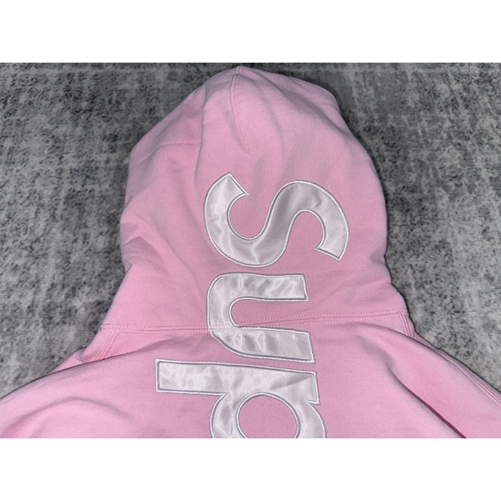 Supreme- Satin Applique Hooded Sweatshirt / Sweatpants / Set