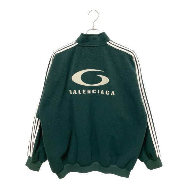 Men Loop Sport Icon Flece Zip Up Jacket - BLC - Green