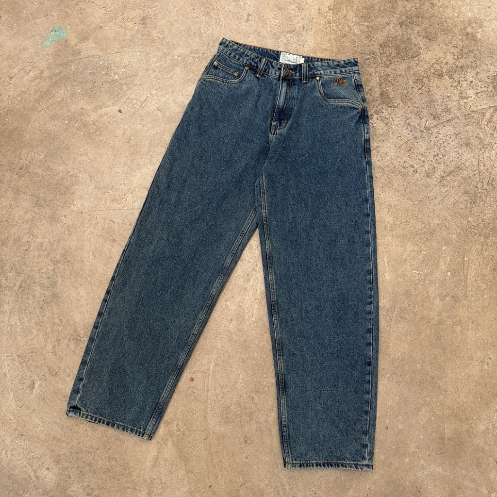 Dime MTL ( @dimetl ) - Baggy Denim Jeans (knowtomatic blue)