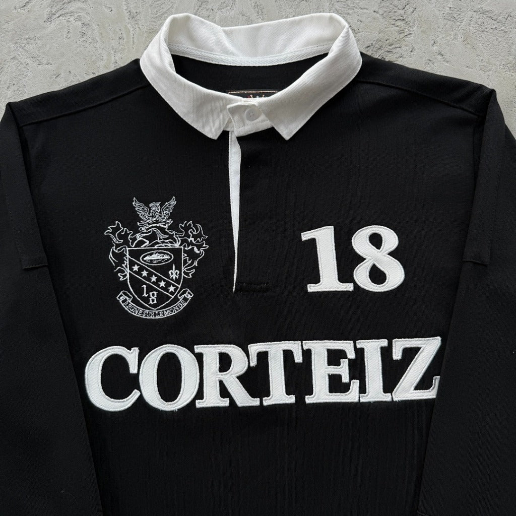 PANELED RUGBY [BLACK] - Corteiz