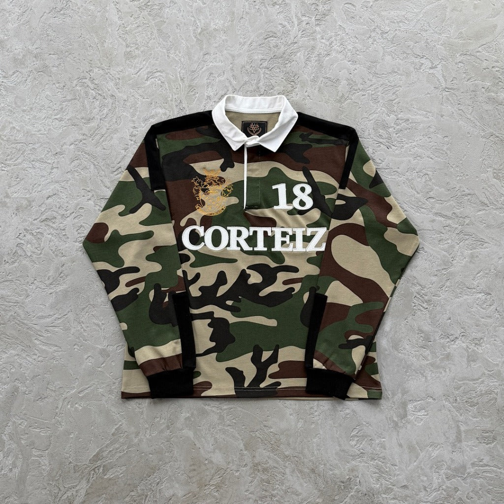 PANELED RUGBY [CAMO] - Corteiz - Corteiz