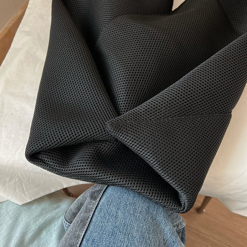 Maison Margiela MM6 Classic Japanese Tote Bag 'Black' [Leather/Mesh]