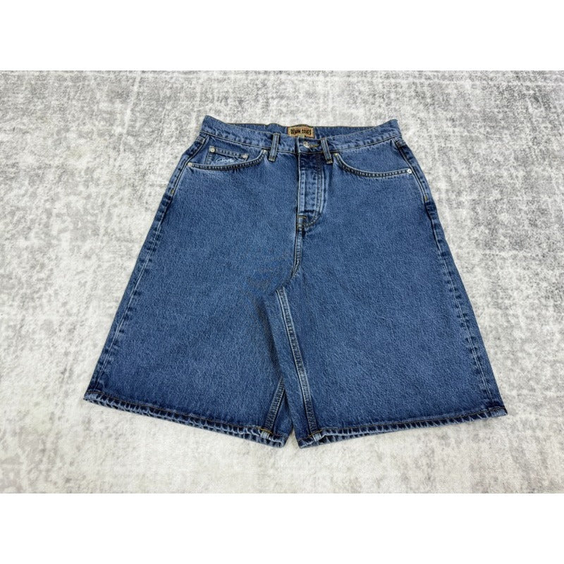 Royale Lazer Denim Short Washed Blue - Corteiz